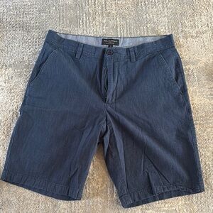 Banana Republic Blue Flat Front Shorts